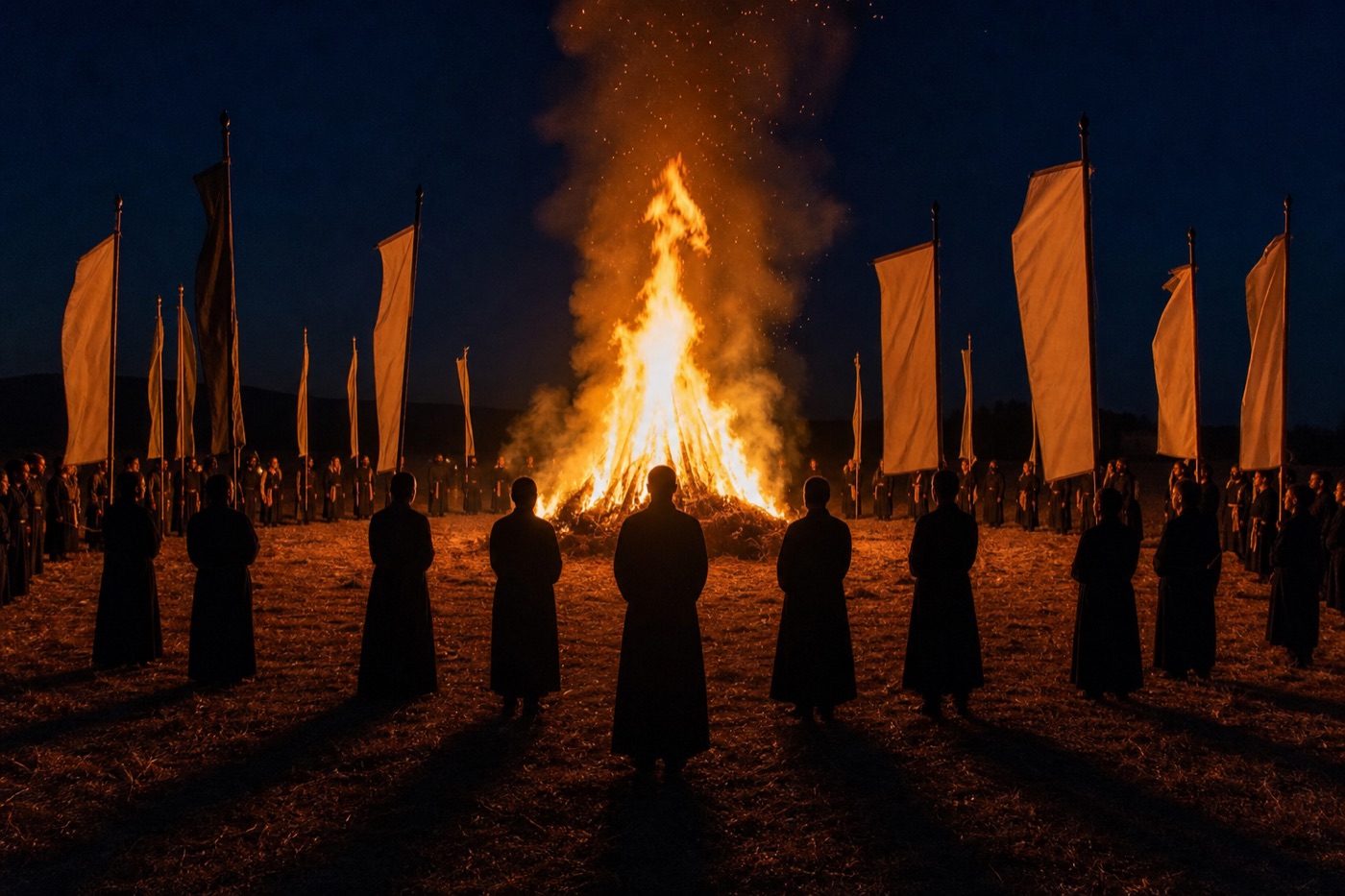The Sons of the Iron Age, who hold that the cosmic cycle is at its nadir.