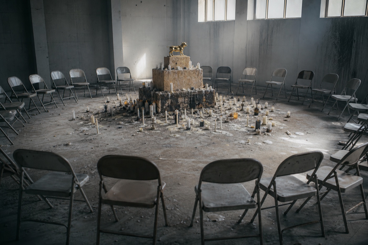 The Herd of God's central rite, which the group frames and numbers like rocket launches.